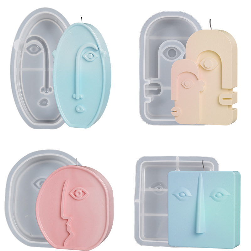 Resin Craft Ideas - Nordic Ontwerp Siliconen Kaars Schimmel Handgemaakte