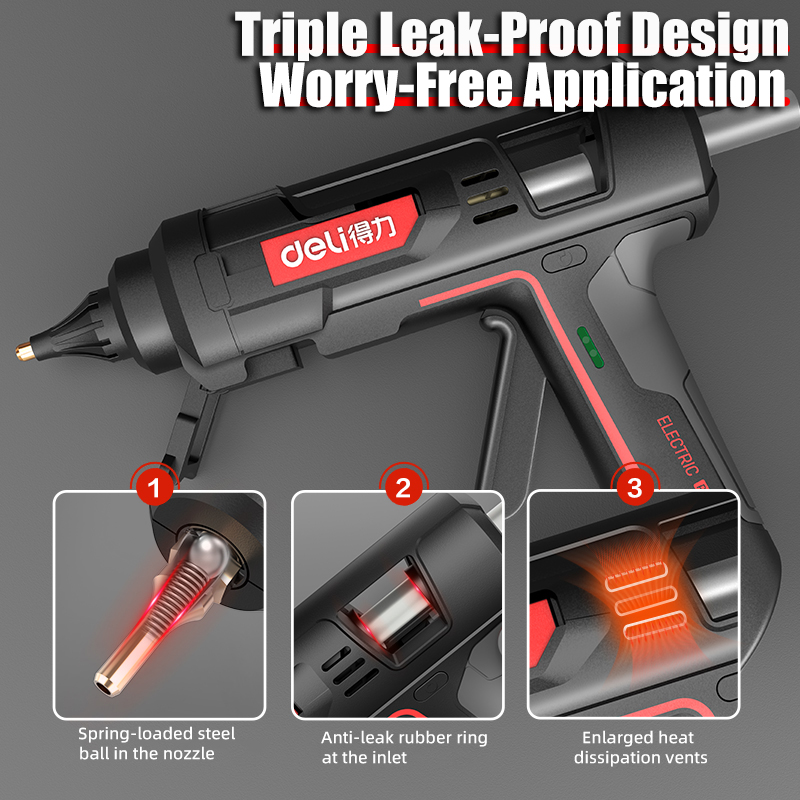 DELI 300W Hot Melt Lijmpistool - Heat Gun Small recensie en prijs