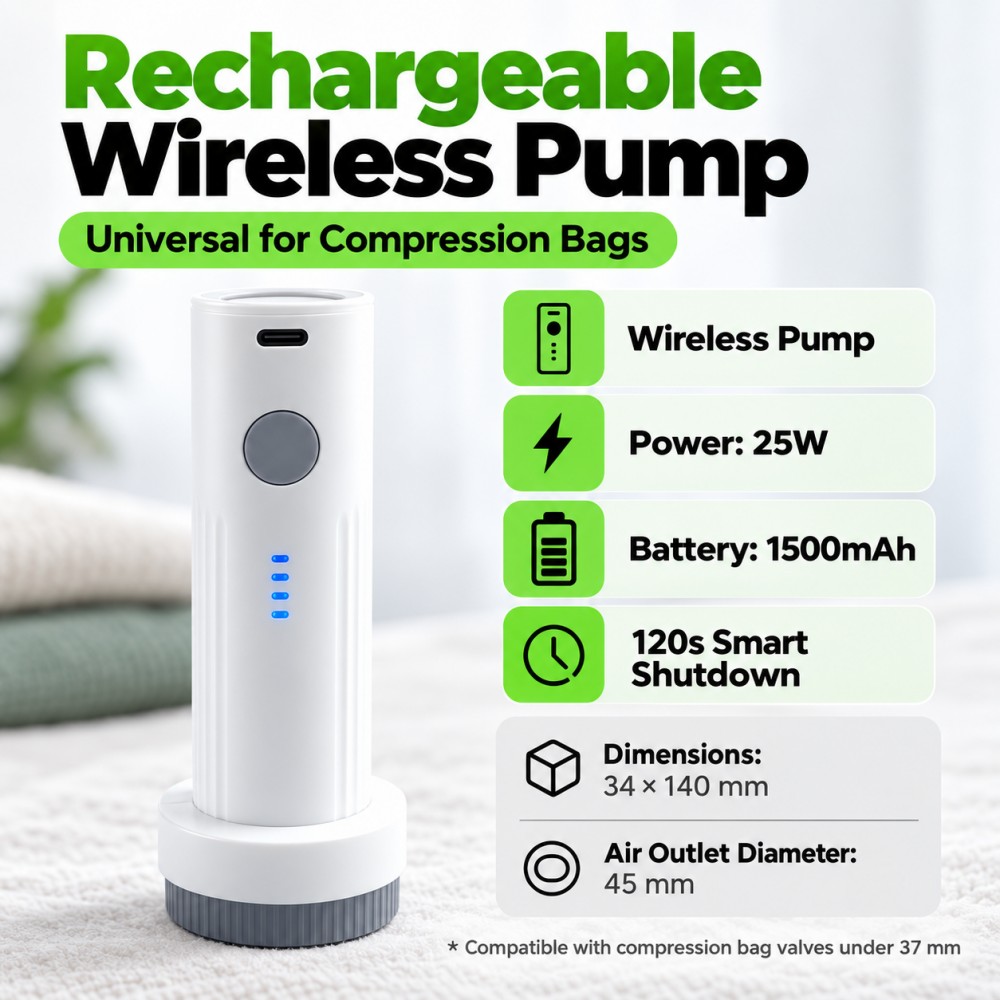 Oplaadbare elektrische vacuümp - Vacuum Chamber Small recensie en prijs