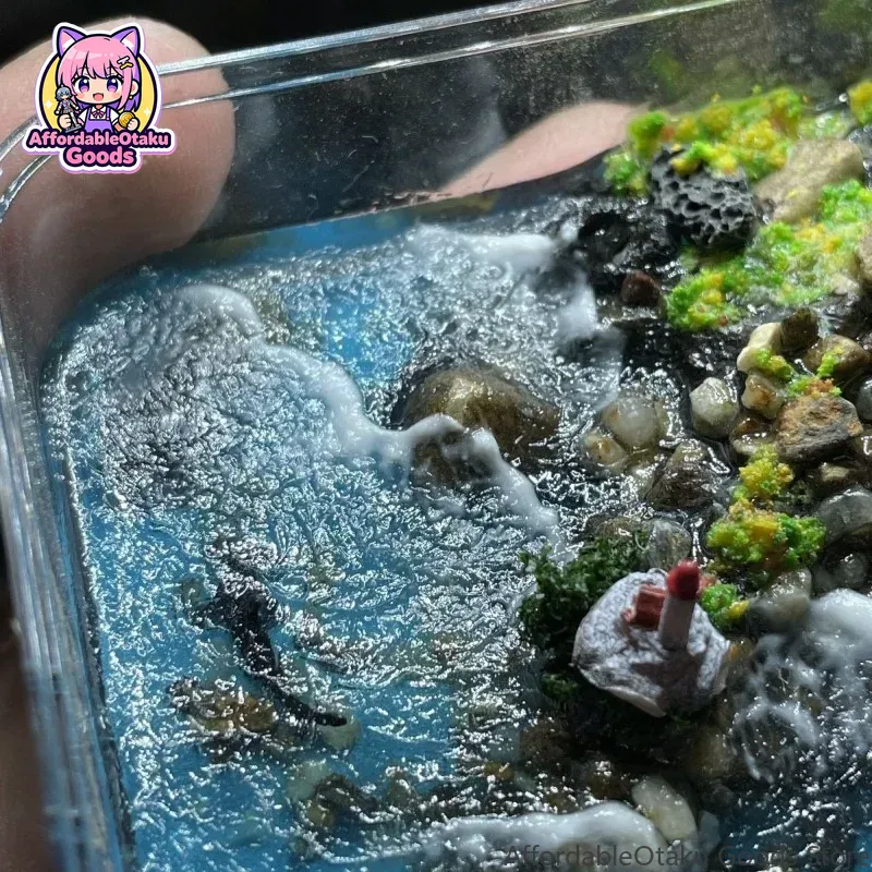 Vissen in een vuurtoren, hars  - Resin Crafts Diy recensie en prijs